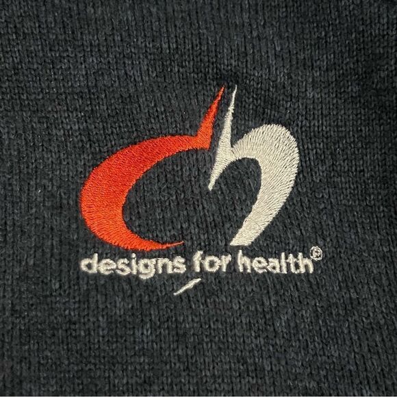 Patagonia Better Sweater 1/4 Zip Navy Blue  Slim Fit Wool Blend Health Logo XS - Picture 7 of 10
